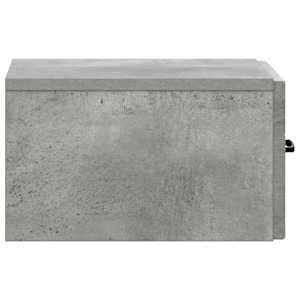 Nástěnný noční stolek 2 pcs Betonově šedá 34,5 x 33 x 20 cm - obrázek 8