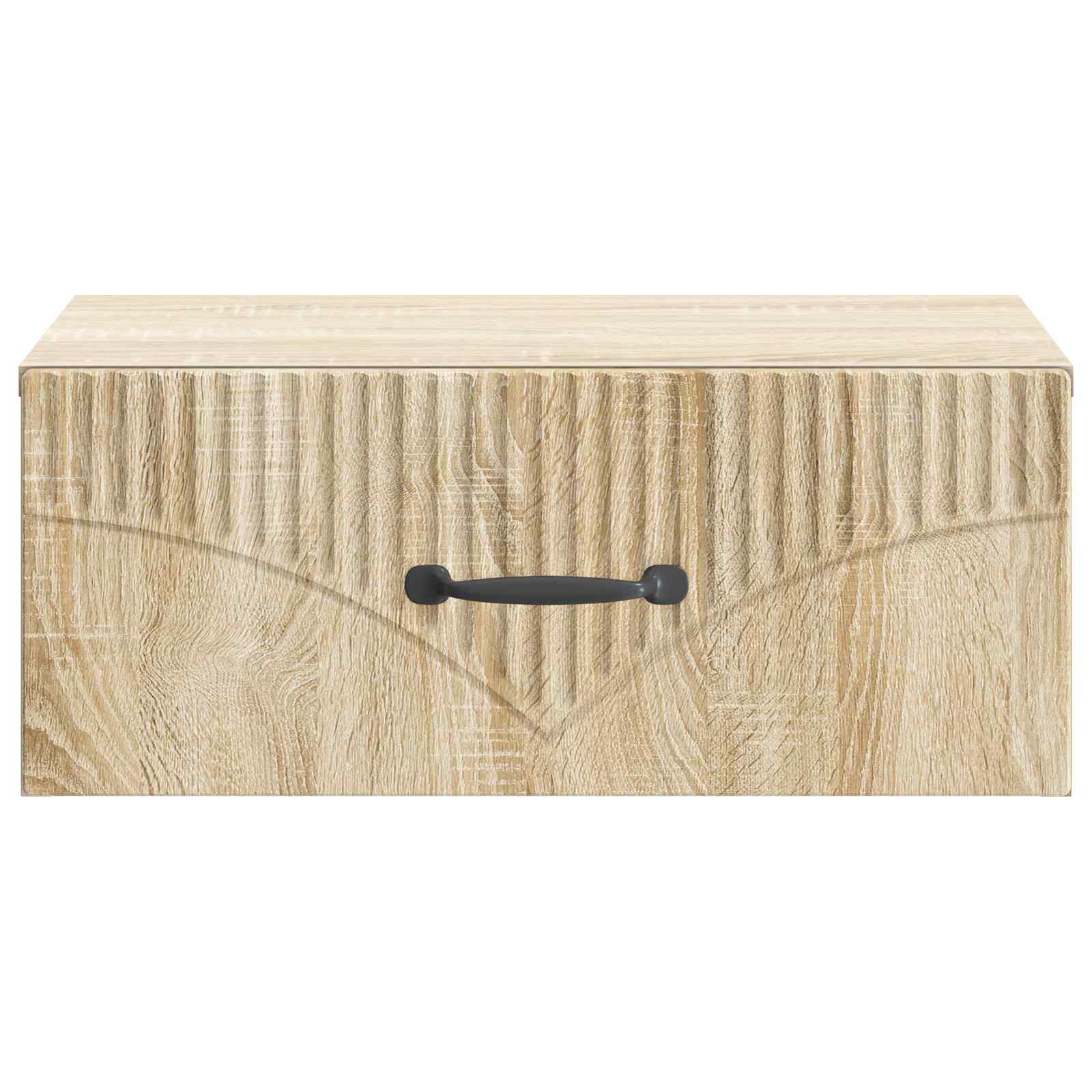 Stenski nočni omarici s predalom Sonoma hrast 49 x 34,5 x 20 cm - slika 4