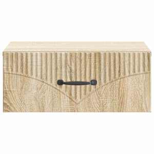 Nástěnný noční stolek 2 pcs Dub sonoma 49 x 34,5 x 20 cm - obrázek 7
