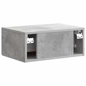 Nástěnný noční stolek 2 pcs Betonově šedá 49 x 34,5 x 20 cm - obrázek 9