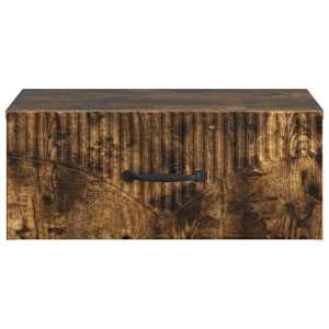 Nástěnný noční stolek 2 pcs Kouřový dub 49 x 34,5 x 20 cm - obrázek 7