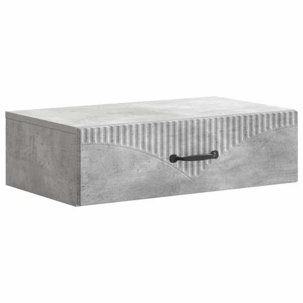 vidaXL Seinale kinnitatav k&uuml;lglaud 59 x 34,5 x 17 cm Tehispuit