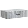 vidaXL Seinale kinnitatav k&uuml;lglaud 59 x 34,5 x 17 cm Tehispuit