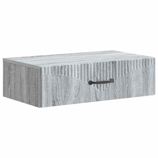 vidaXL Seinale kinnitatav k&uuml;lglaud 59 x 34,5 x 17 cm Tehispuit