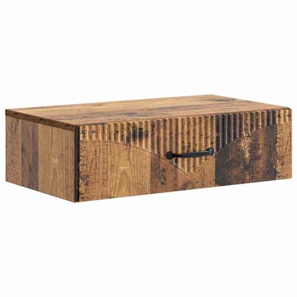 vidaXL Seinale kinnitatav k&uuml;lglaud 59 x 34,5 x 17 cm Tehispuit