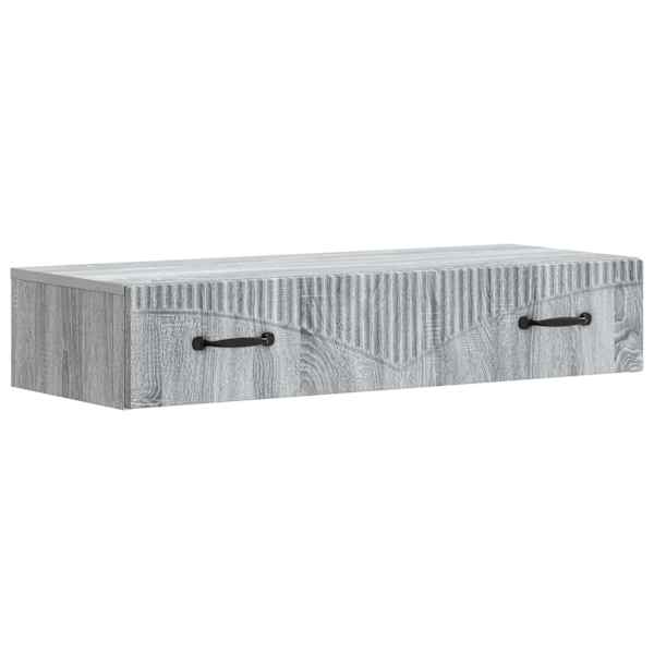 vidaXL Seinale kinnitatav k&uuml;lglaud 87,5 x 34,5 x 17 cm Tehispuit