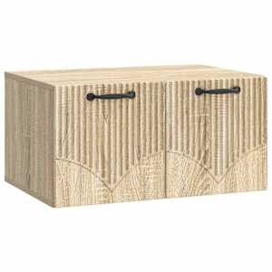 Nástěnná TV skříň Dub sonoma 59,5 x 41 x 30 cm Kompozitní dřevo - obrázek 2