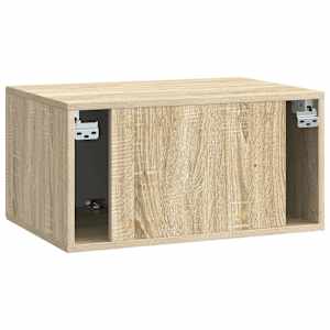 Nástěnná TV skříň Dub sonoma 59,5 x 41 x 30 cm Kompozitní dřevo - obrázek 8