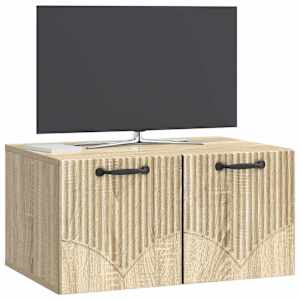 Nástěnná TV skříň Dub sonoma 59,5 x 41 x 30 cm Kompozitní dřevo - obrázek 3