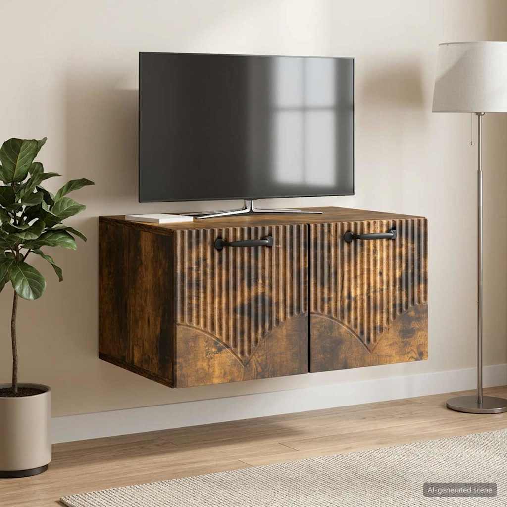 Seinälle asennettava TV-kaappi Savutammi 59,5 x 41 x 30 cm