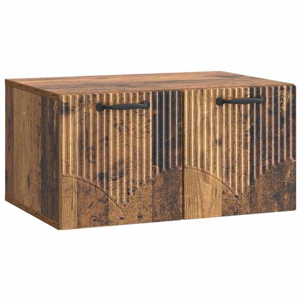 vidaXL Rippuv TV kapp Vana puit 59,5 x 41 x 30 cm Tehispuit