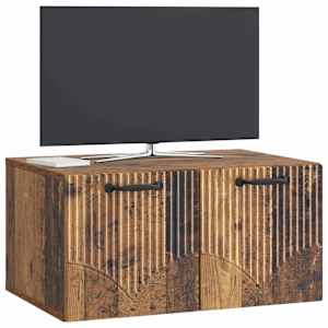 Nástěnná TV skříň Staré dřevo 59,5 x 41 x 30 cm - obrázek 3