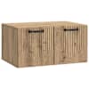 vidaXL Rippuv TV kapp 59,5 x 41 x 30 cm Artisan tamm Tehispuit