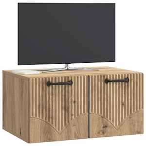 Nástěnná TV skříň 59,5 x 41 x 30 cm Dub artisan - obrázek 3