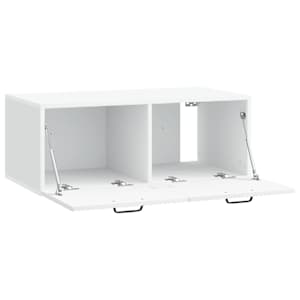 Nástěnná TV skříň Bílá 78,5 x 41 x 30 cm Kompozitní dřevo - obrázek 5