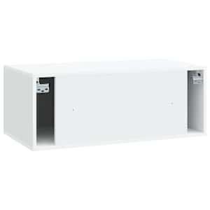 Nástěnná TV skříň Bílá 78,5 x 41 x 30 cm Kompozitní dřevo - obrázek 8