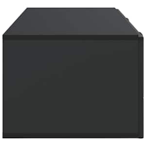 Nástěnná TV skříň Černá 78,5 x 41 x 30 cm Kompozitní dřevo - obrázek 7