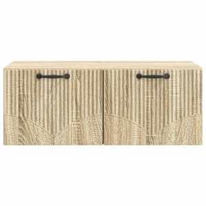 Nástěnná TV skříň Dub sonoma 78,5 x 41 x 30 cm Kompozitní dřevo - obrázek 6