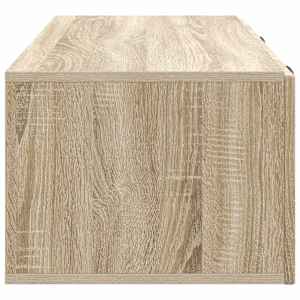 Nástěnná TV skříň Dub sonoma 78,5 x 41 x 30 cm Kompozitní dřevo - obrázek 7