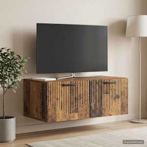 Nástěnná TV skříň Staré dřevo 78,5 x 41 x 30 cm - obrázek 1