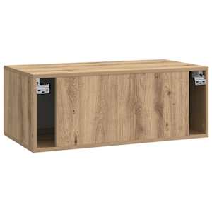 Nástěnná TV skříň 78,5 x 41 x 30 cm Dub artisan - obrázek 8