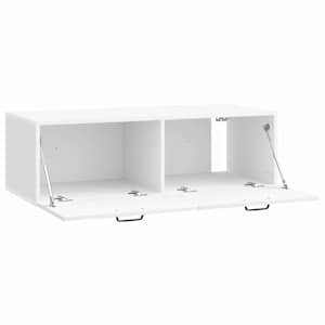 Nástěnná TV skříň Bílá 98 x 41 x 30 cm Kompozitní dřevo - obrázek 5