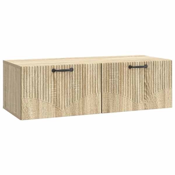 vidaXL Rippuv TV kapp Sonoma tamm 98 x 41 x 30 cm Tehispuit