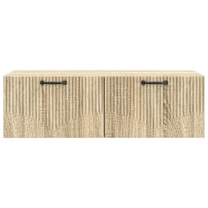 Nástěnná TV skříň Dub sonoma 98 x 41 x 30 cm Kompozitní dřevo - obrázek 6
