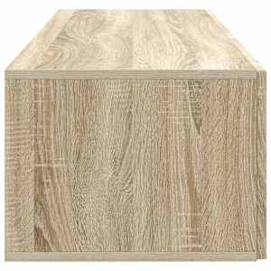 Nástěnná TV skříň Dub sonoma 98 x 41 x 30 cm Kompozitní dřevo - obrázek 7