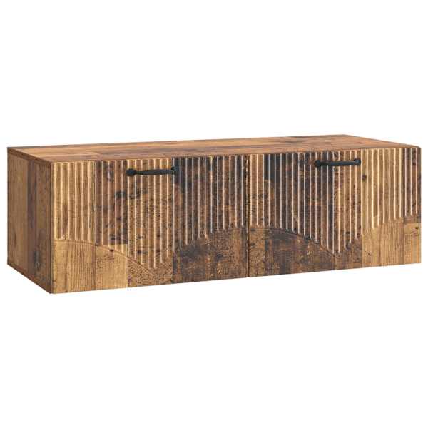 vidaXL Rippuv TV kapp Vana puit 98 x 41 x 30 cm Tehispuit