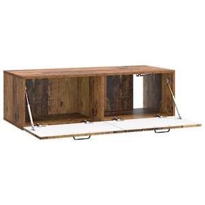 Nástěnná TV skříň Staré dřevo 98 x 41 x 30 cm Kompozitní dřevo - obrázek 5