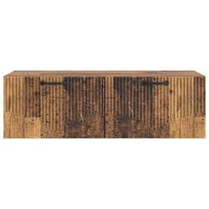 Nástěnná TV skříň Staré dřevo 98 x 41 x 30 cm Kompozitní dřevo - obrázek 6
