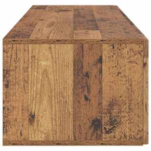Nástěnná TV skříň Staré dřevo 98 x 41 x 30 cm Kompozitní dřevo - obrázek 7