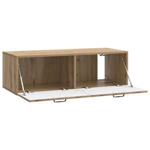 Nástěnná TV skříň 98 x 41 x 30 cm Dub artisan Kompozitní dřevo - obrázek 5