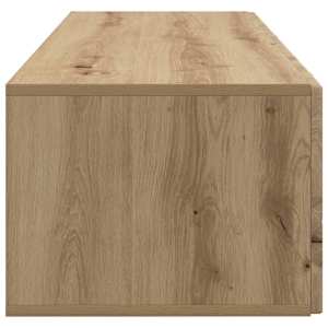 Nástěnná TV skříň 98 x 41 x 30 cm Dub artisan Kompozitní dřevo - obrázek 7