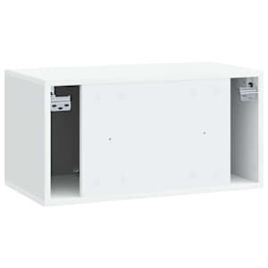 Nástěnná TV skříň Bílá 59,5 x 31 x 30 cm Kompozitní dřevo - obrázek 8