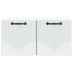 Nástěnná TV skříň Bílá 59,5 x 31 x 30 cm Kompozitní dřevo - obrázek 6