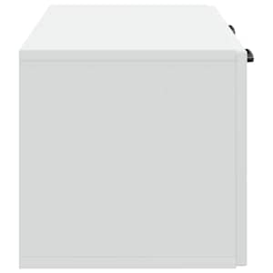 Nástěnná TV skříň Bílá 59,5 x 31 x 30 cm Kompozitní dřevo - obrázek 7