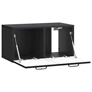 Nástěnná TV skříň Černá 59,5 x 31 x 30 cm Kompozitní dřevo - obrázek 5
