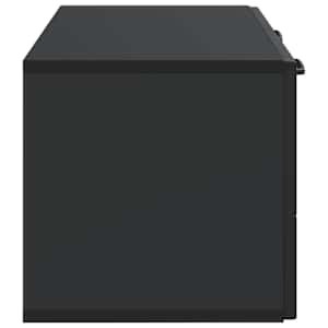 Nástěnná TV skříň Černá 59,5 x 31 x 30 cm Kompozitní dřevo - obrázek 7