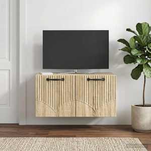 Nástěnná TV skříň Dub sonoma 59,5 x 31 x 30 cm Kompozitní dřevo - obrázek 1