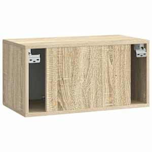 Nástěnná TV skříň Dub sonoma 59,5 x 31 x 30 cm Kompozitní dřevo - obrázek 8