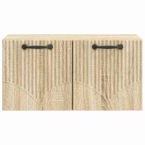 Nástěnná TV skříň Dub sonoma 59,5 x 31 x 30 cm Kompozitní dřevo - obrázek 6