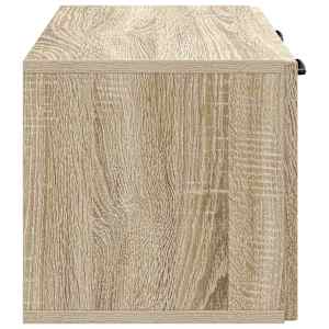 Nástěnná TV skříň Dub sonoma 59,5 x 31 x 30 cm Kompozitní dřevo - obrázek 7