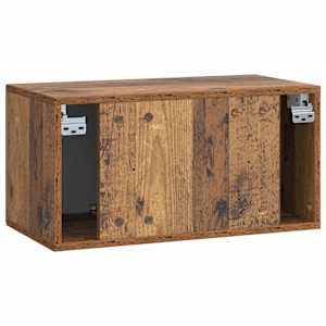 Nástěnná TV skříň Staré dřevo 59,5 x 31 x 30 cm - obrázek 8