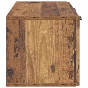 Nástěnná TV skříň Staré dřevo 59,5 x 31 x 30 cm - obrázek 7