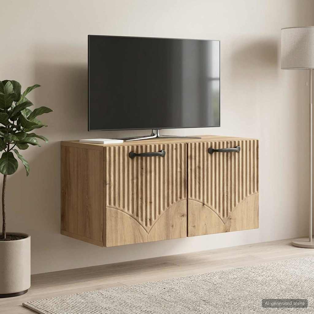 Seinälle asennettava TV-kaappi Artisaanitammi 59,5 x 31 x 30 cm