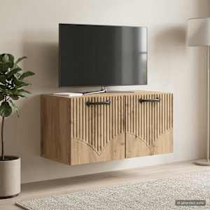 Nástěnná TV skříň 59,5 x 31 x 30 cm Dub artisan - obrázek 1