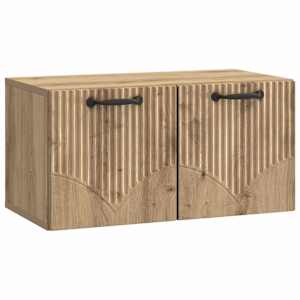 Nástěnná TV skříň 59,5 x 31 x 30 cm Dub artisan - obrázek 2