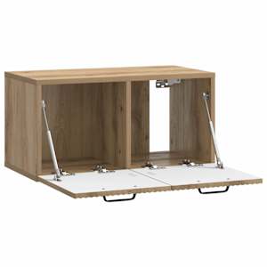 Nástěnná TV skříň 59,5 x 31 x 30 cm Dub artisan - obrázek 5